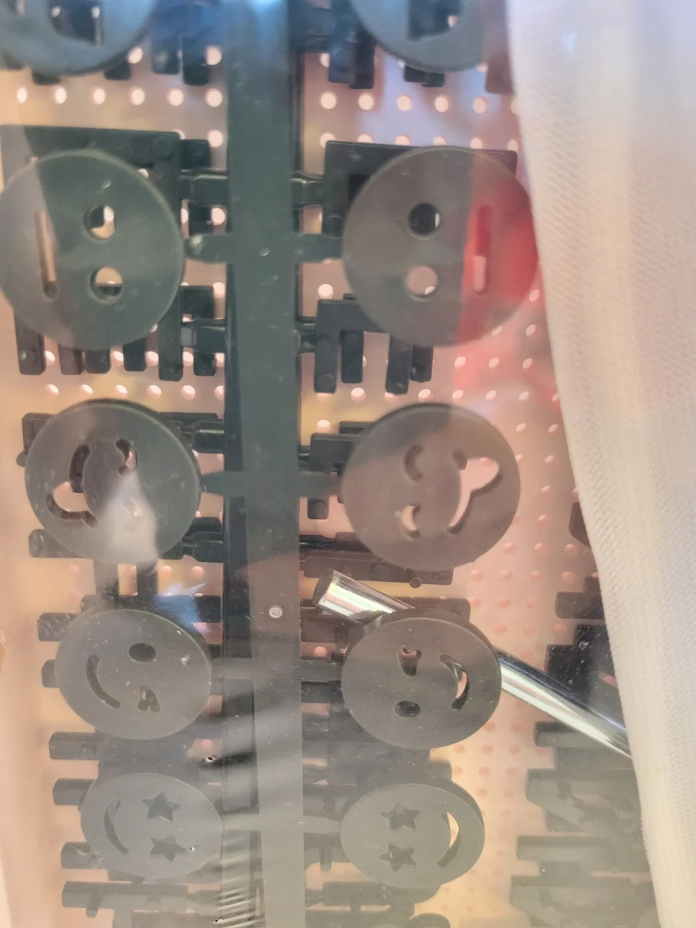 IKEA SVENSÅS Pegboard Message Board Pink(Disc) NIP